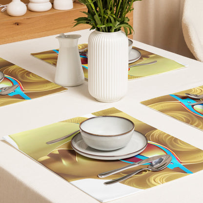 Retro Cool White - Placemat Set