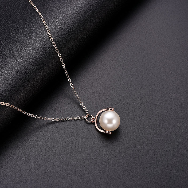Two-Piece Earrings & Pearl Jewellery Set