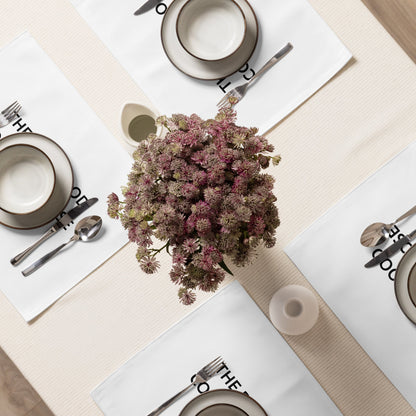 The Best Food Comes To Those Who Wait - White Placemat Set
