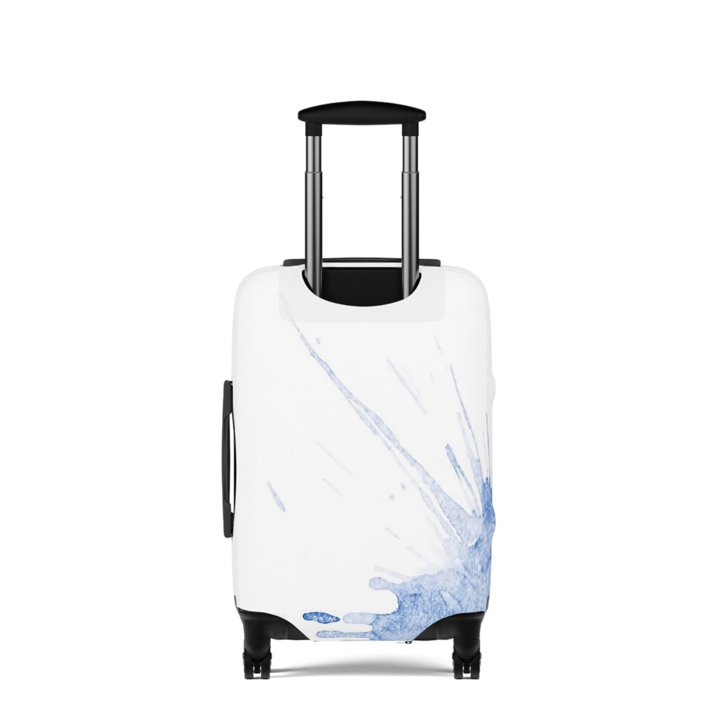 Watercolour Blue Splash – Protective Suitcase Cover