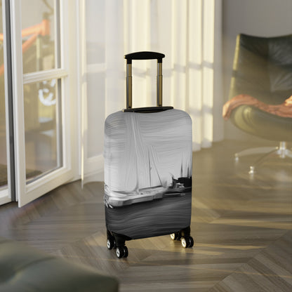 The Sleeping Yachts (at Night) – Protective Suitcase Cover