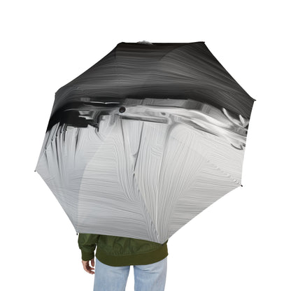 The Sleeping Yachts (at Night) - Windproof Umbrella