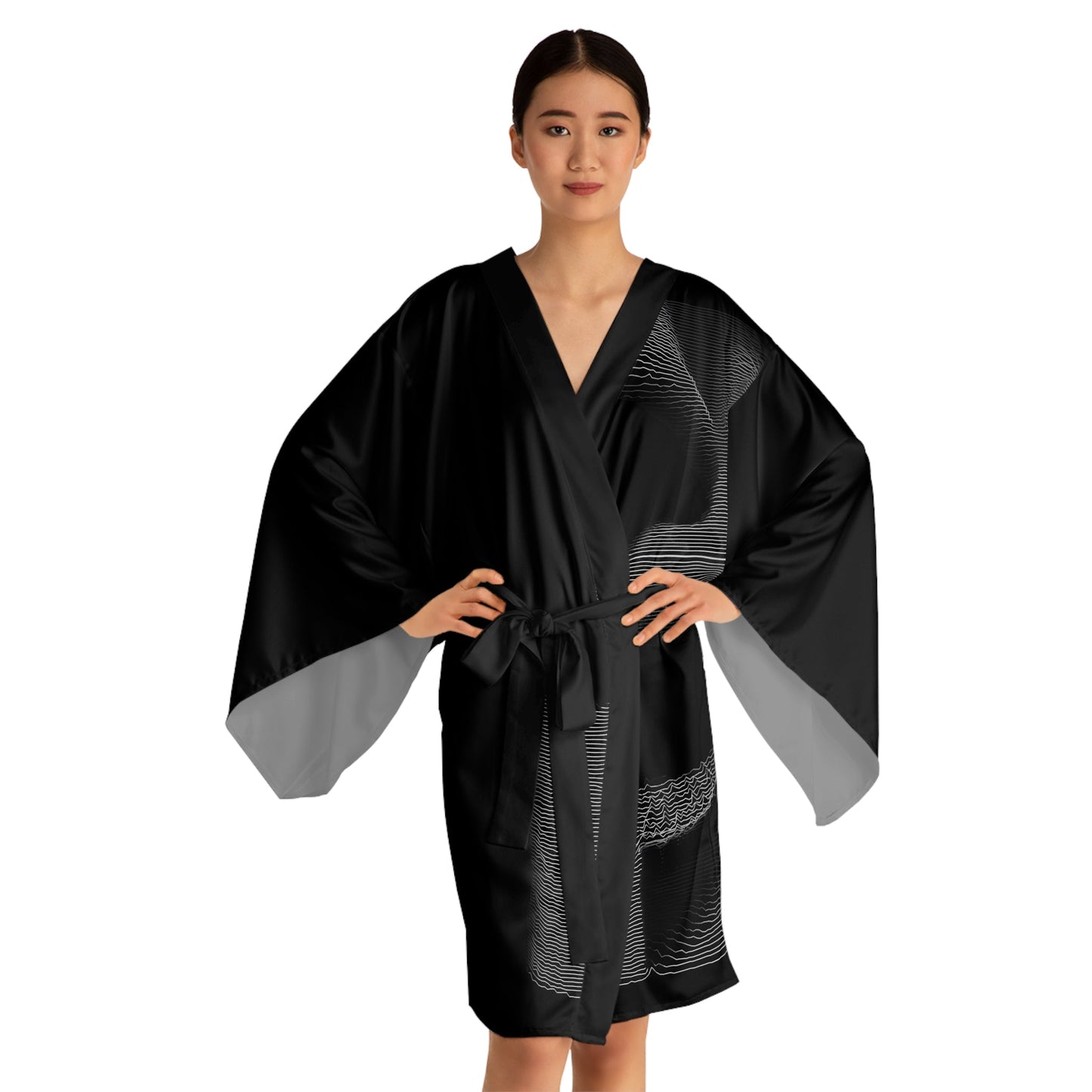 Shhh! - Womens Kimono Robe - iSAW Company