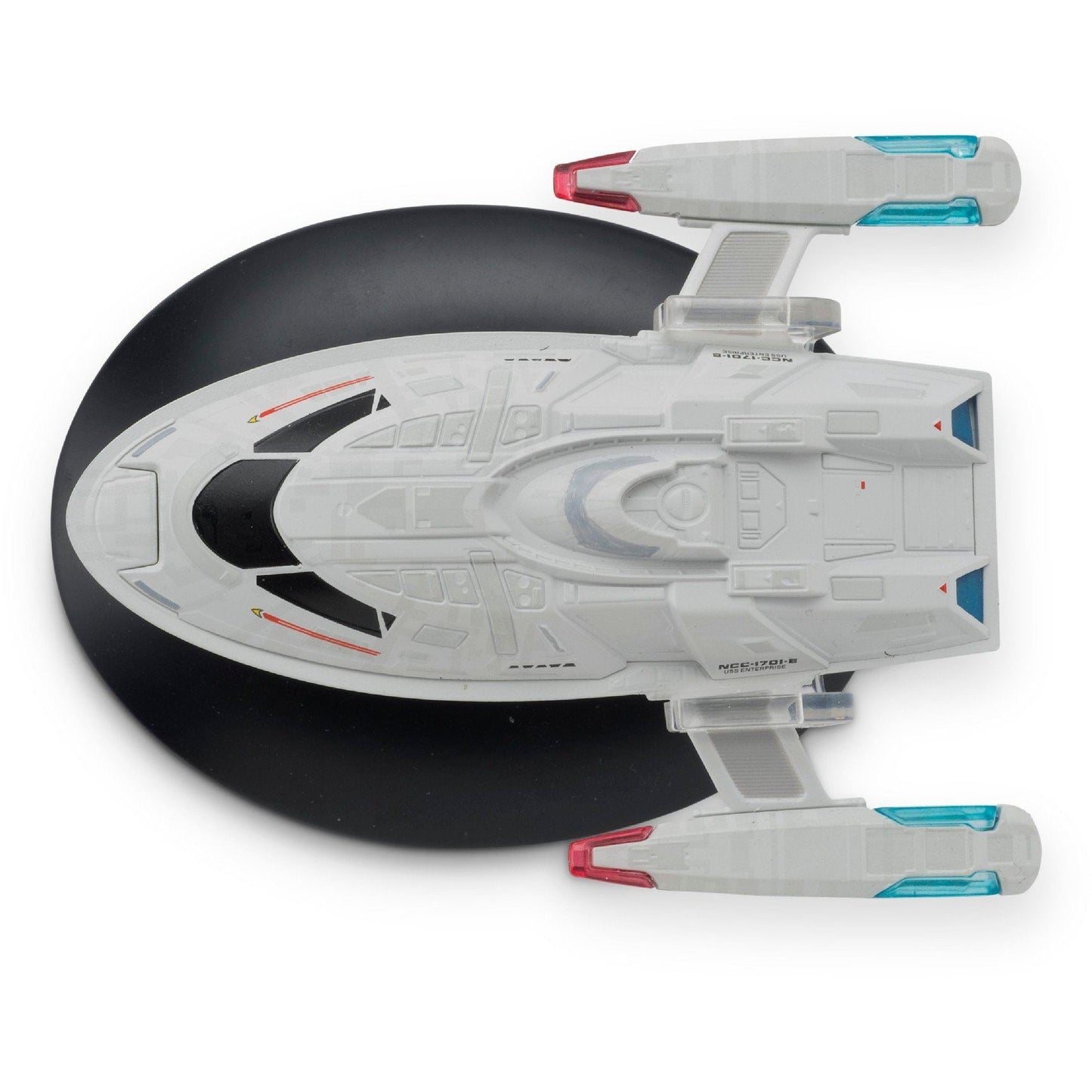 #75 U.S.S. Enterprise NCC-1701-E Captain's Yacht (Cousteau) Starship Model Die Cast Ship (Star Trek)