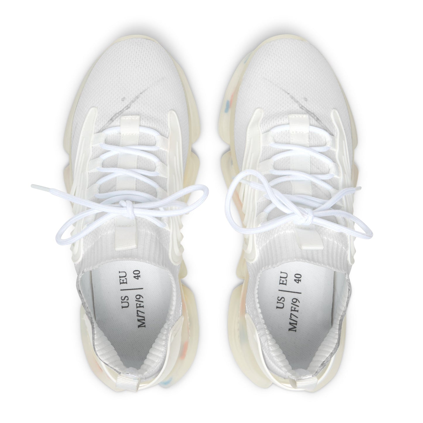 Watercolour Grey Splash - Womens Street Sneakers