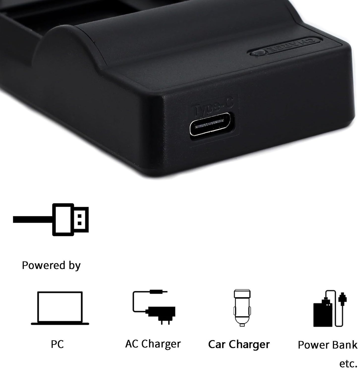 NP-45 battery or USB charger for FUJIFILM FinePix NP-45A XP60 XP70 XP90 J10 J100