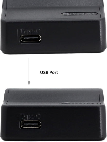 NP-45 battery or USB charger for FUJIFILM FinePix NP-45A XP60 XP70 XP90 J10 J100