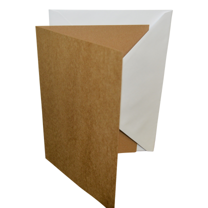 A5 Coloured Greeting Card Blanks & Envelopes – Choose Colour & Quantity