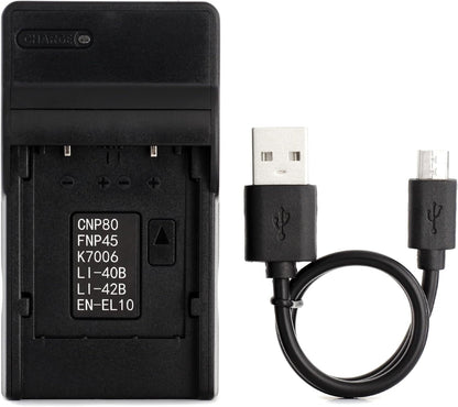 NP-45 battery or USB charger for FUJIFILM FinePix NP-45A XP60 XP70 XP90 J10 J100
