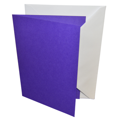 5x7 Coloured Greeting Card Blanks & Envelopes – Choose Colour & Quantity