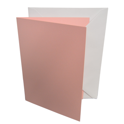 A5 Coloured Greeting Card Blanks & Envelopes – Choose Colour & Quantity