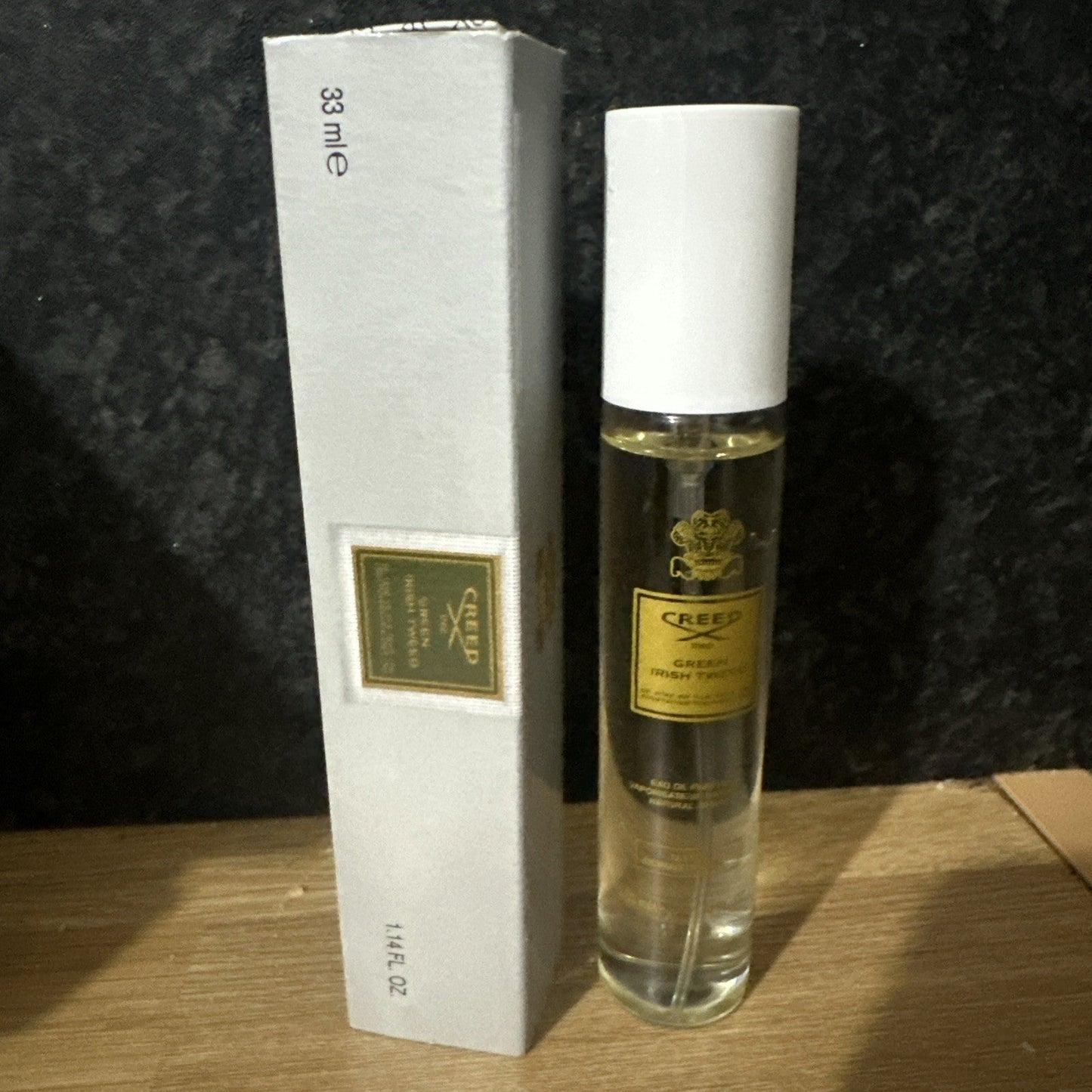 Creed green Irish tweed Men's Eau De Toilette  33ml  Travel Size new Boxed