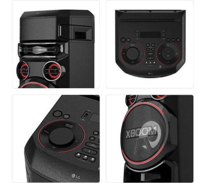 LG XBOOM RNC7 700W BLUETOOTH MEGASOUND PARTY SPEAKER DAB+ LED LIGHTS OPTICAL USB