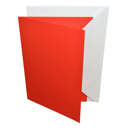A5 Coloured Greeting Card Blanks & Envelopes – Choose Colour & Quantity