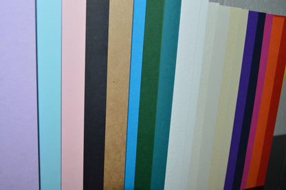 A5 Coloured Greeting Card Blanks & Envelopes – Choose Colour & Quantity