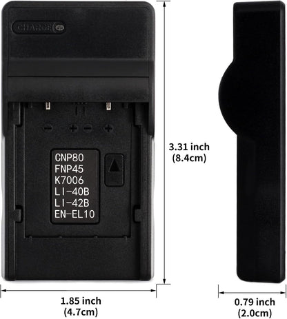 NP-45 battery or USB charger for FUJIFILM FinePix NP-45A XP60 XP70 XP90 J10 J100