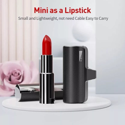 iWALK Mini Portable Charger 3350mAh Ultra-Compact Power Bank Small for Iphones