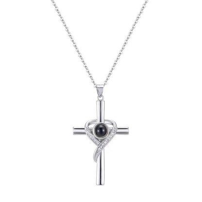 "I Love You" Projection Necklace