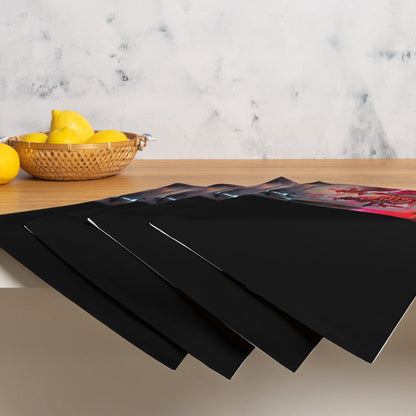 Half Black Half Báijiǔ - Placemat Set