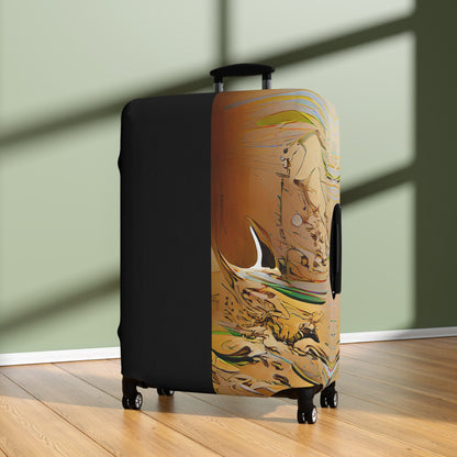 Half Black Half Gāolàng – Protective Suitcase Cover