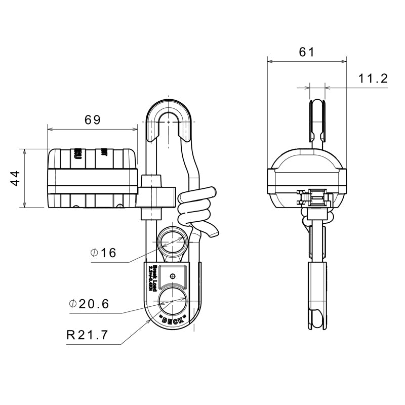 Lalizas 73595 Hydrostatic Release Unit HRU for Liferafts SOLAS MED USCG Approved