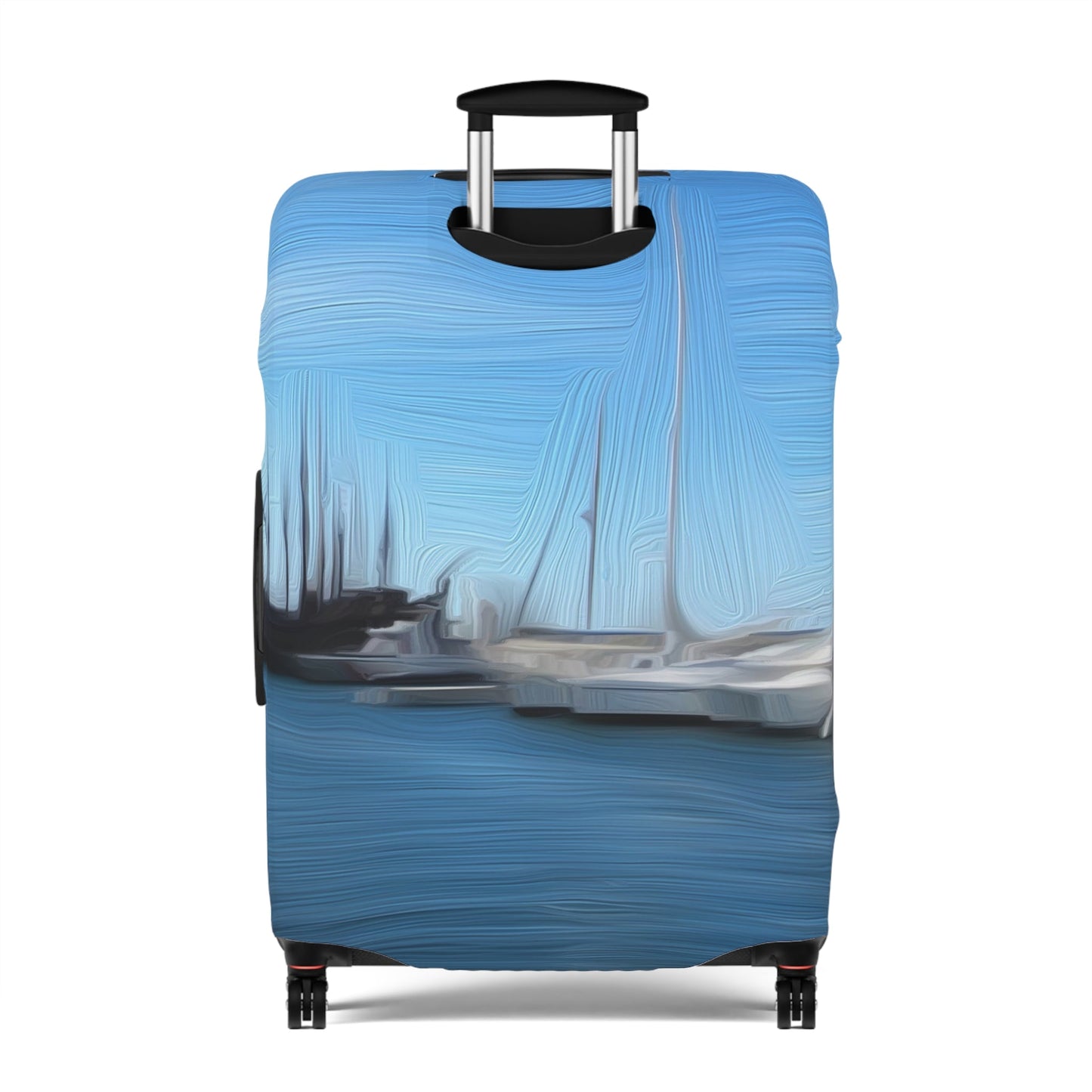 The Sleeping Yachts (at Morning) – Protective Suitcase Cover