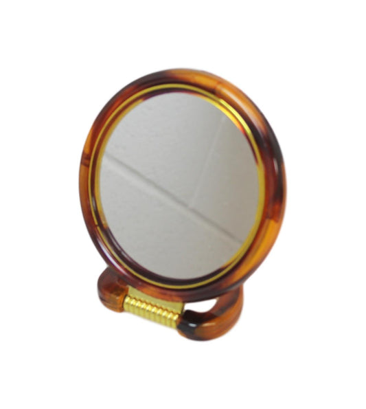 15cm Double Sided Desk Stand Mirror for Makeup Grooming