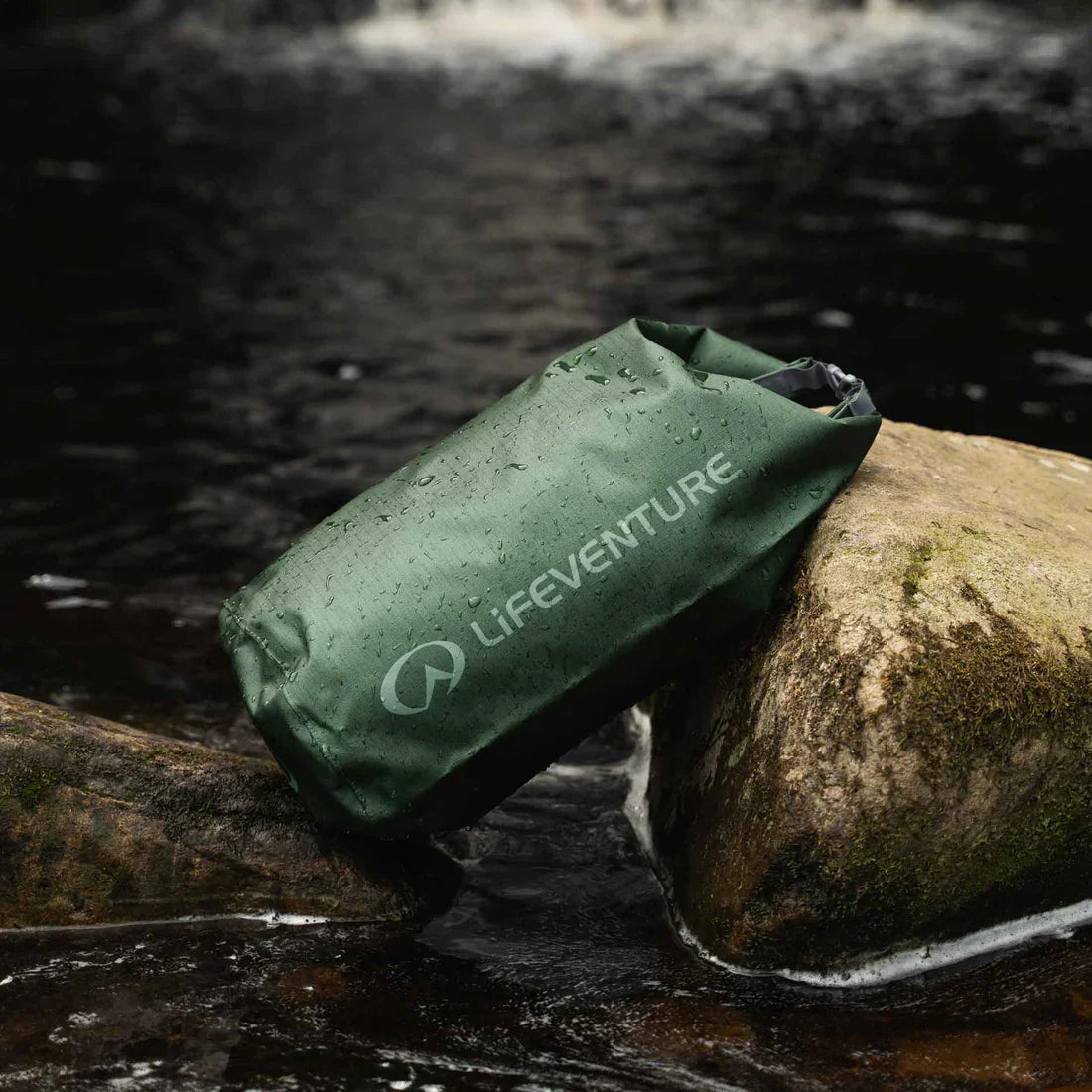 Lifeventure Storm Waterproof Dry Bag - 10 Litres Green