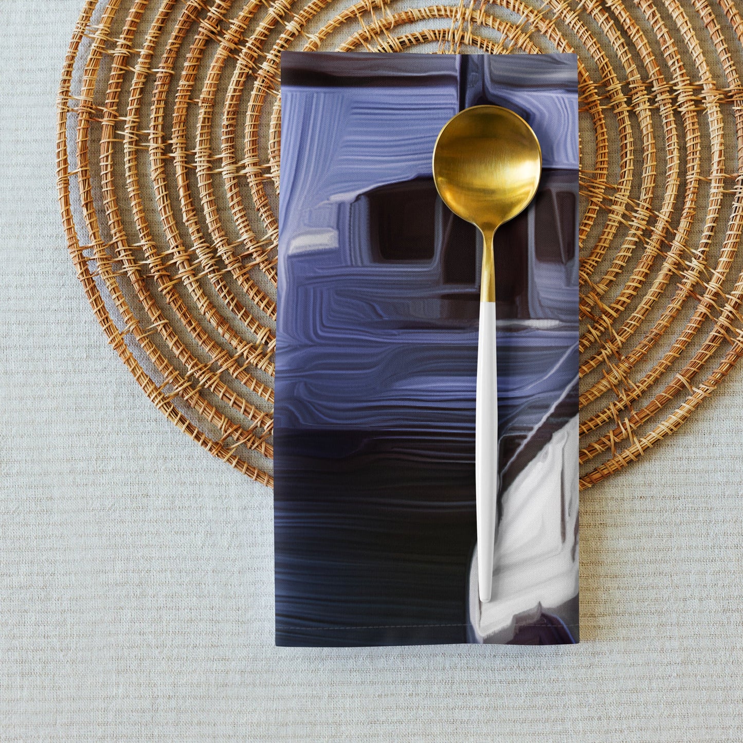 The Sleeping Yachts (at Afternoon) - Cloth Napkin Set