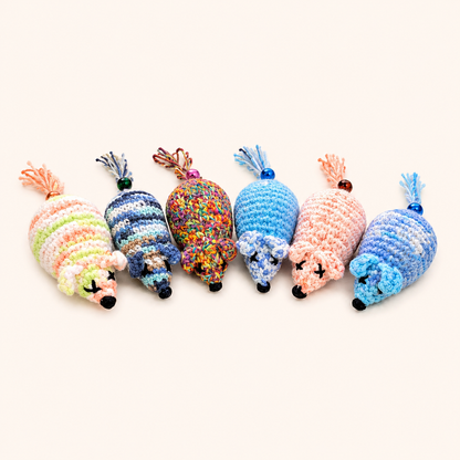 Crochet Catnip Mouse