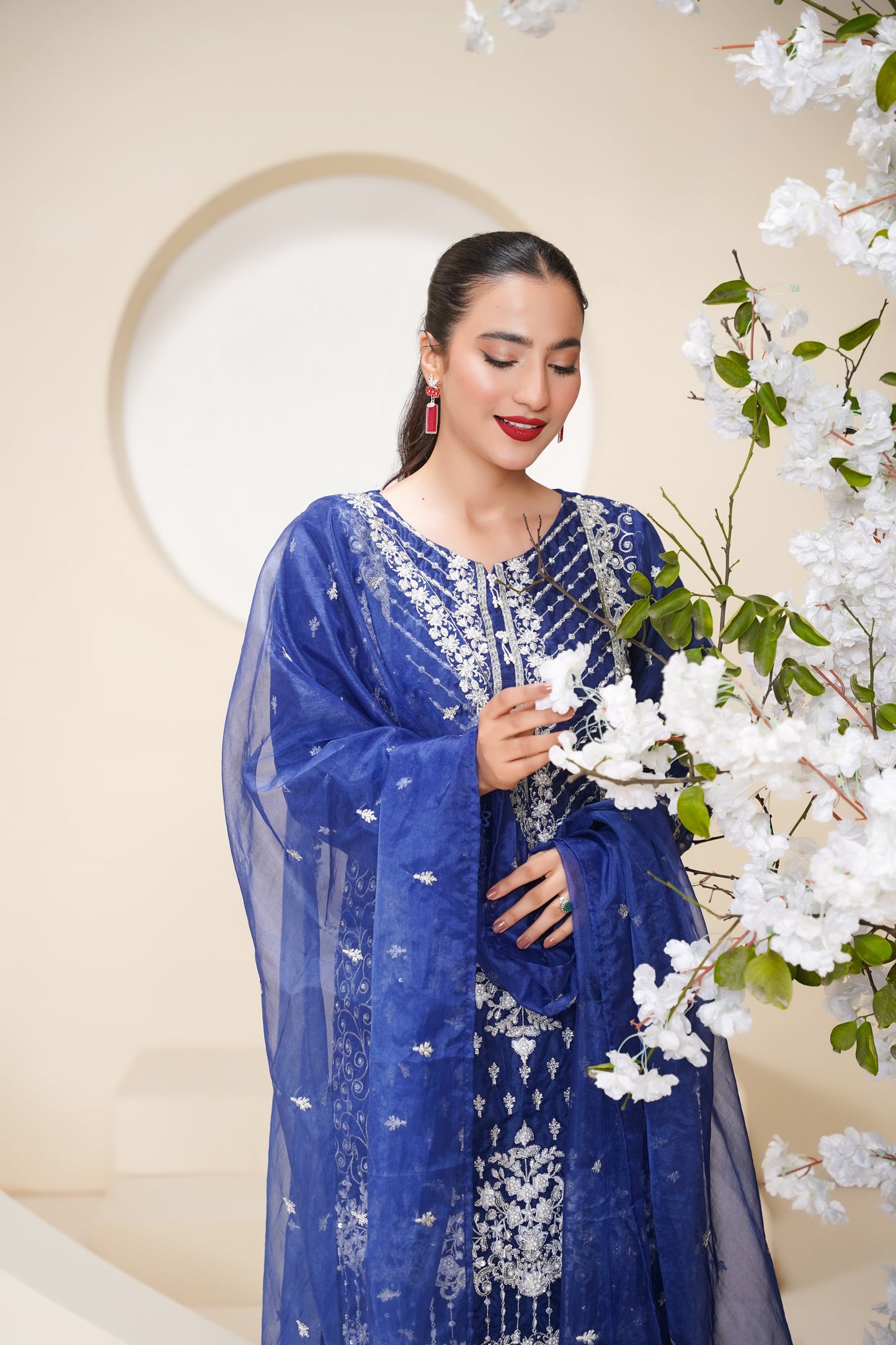 Tehwar - Luxury Organza Outfit - Festive Collection - Ready to Wear - V7 - D4 - Eid25 - 7