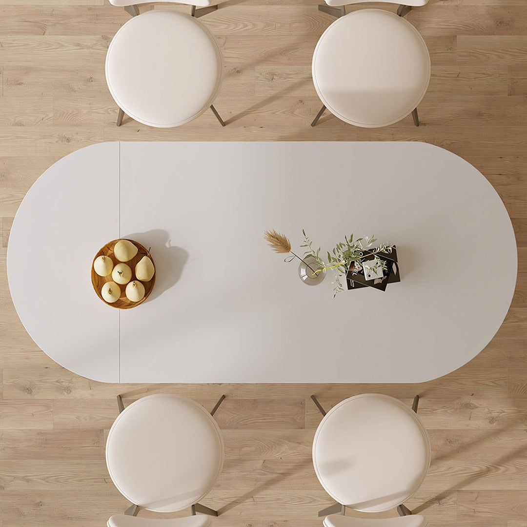 Pacheco Oval Foldable Dining Table, Oval