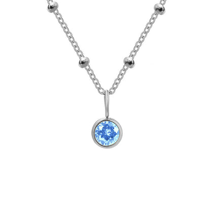 Diamond Birthstone Necklace