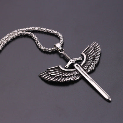 Men’s Viking Double Axe, snake bone & scorpion Chain