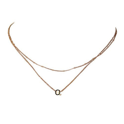 A-Z Multi-Layer English Alphabet Necklace