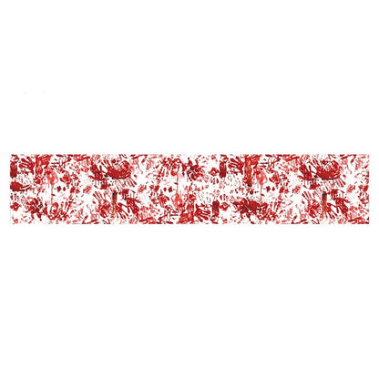 Halloween Horror Bloody Hand Printed Tablecloth Decoration