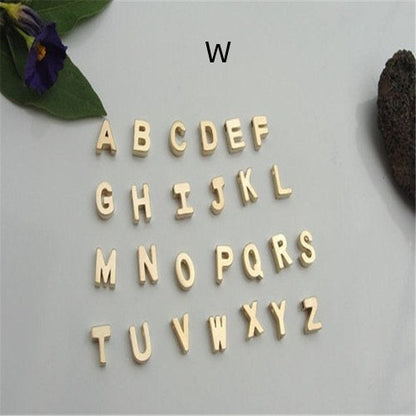 Peach Heart Shaped A-Z Letter Necklace