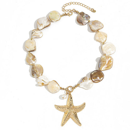Classic Conch Pendant Jewellery Set for Women