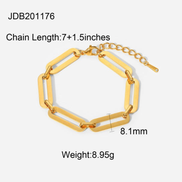 INS Fashion Gold Bracelets