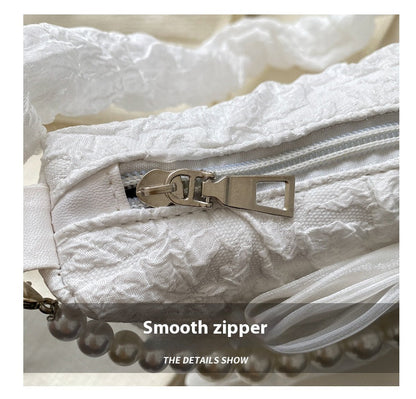Pearl Bow Underarm Bag