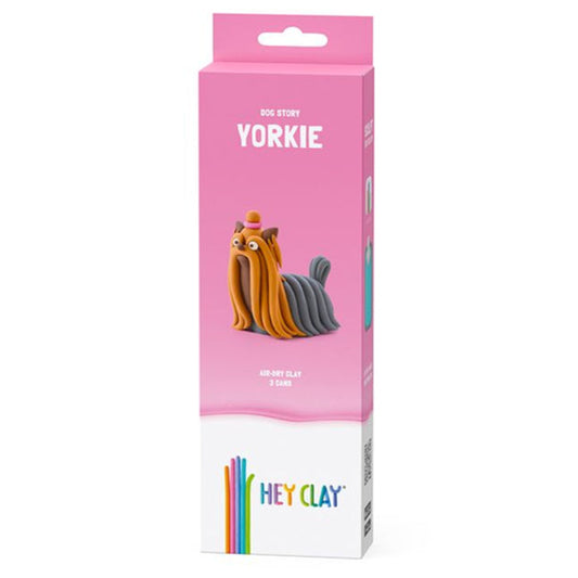 Hey Clay Dog Story - Yorkie (3 Cans)