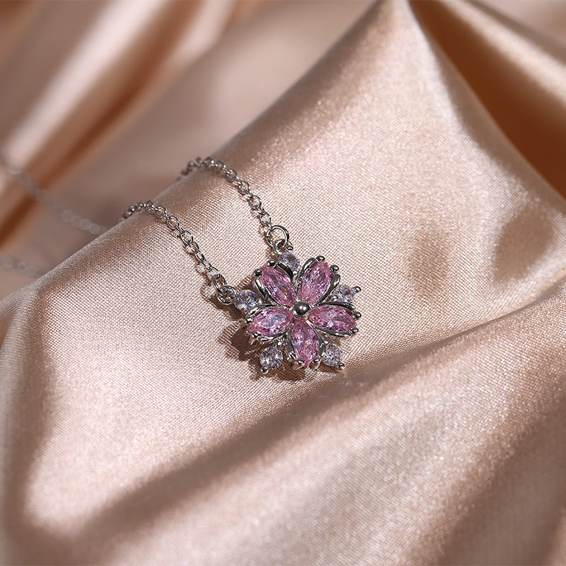 Zircon Women Necklace, Ring & Earrings Set