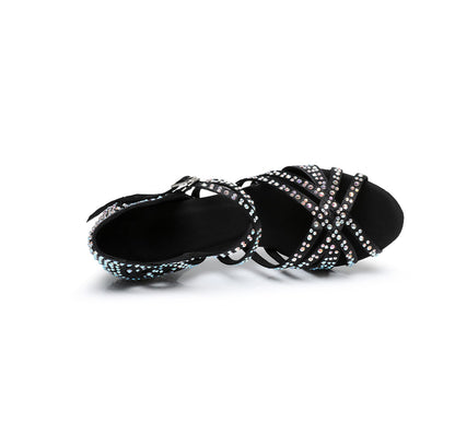 Diamond Latin Dance Shoes Women's Soft Sole Dance Shoes