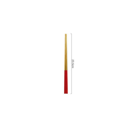 6 Piece Cutlery Set, Red