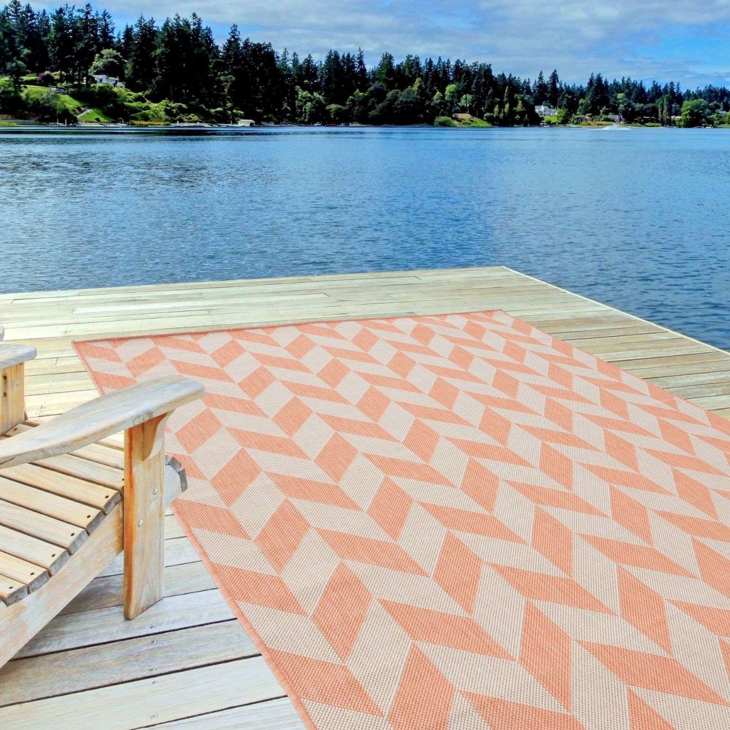 Ecology Outdoor Rug Orange | 600Or