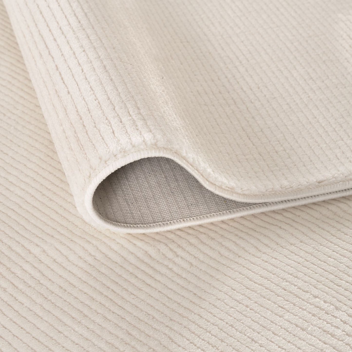 Carmel Cream Striped Rug | 6010