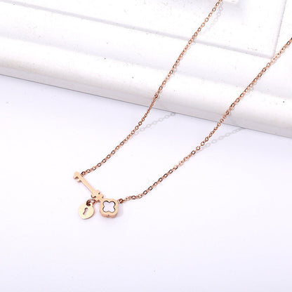 Lock & Key Necklace
