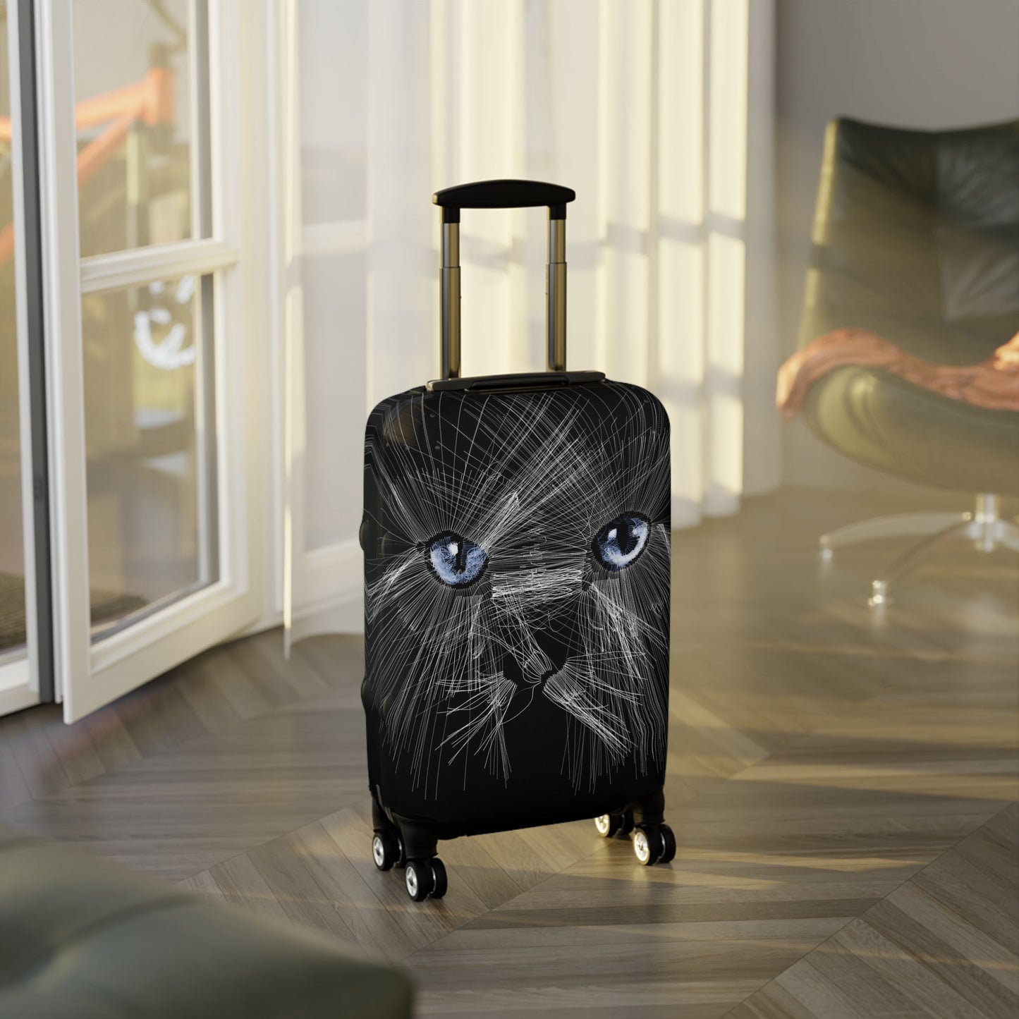 Mister Whiskers - Protective Suitcase Cover
