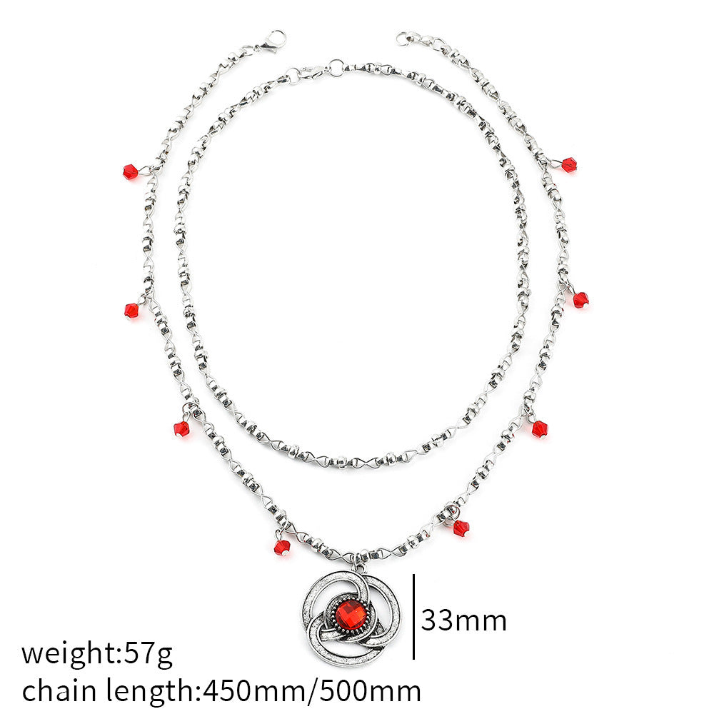 Fashion Silver Geometric Alloy Necklace