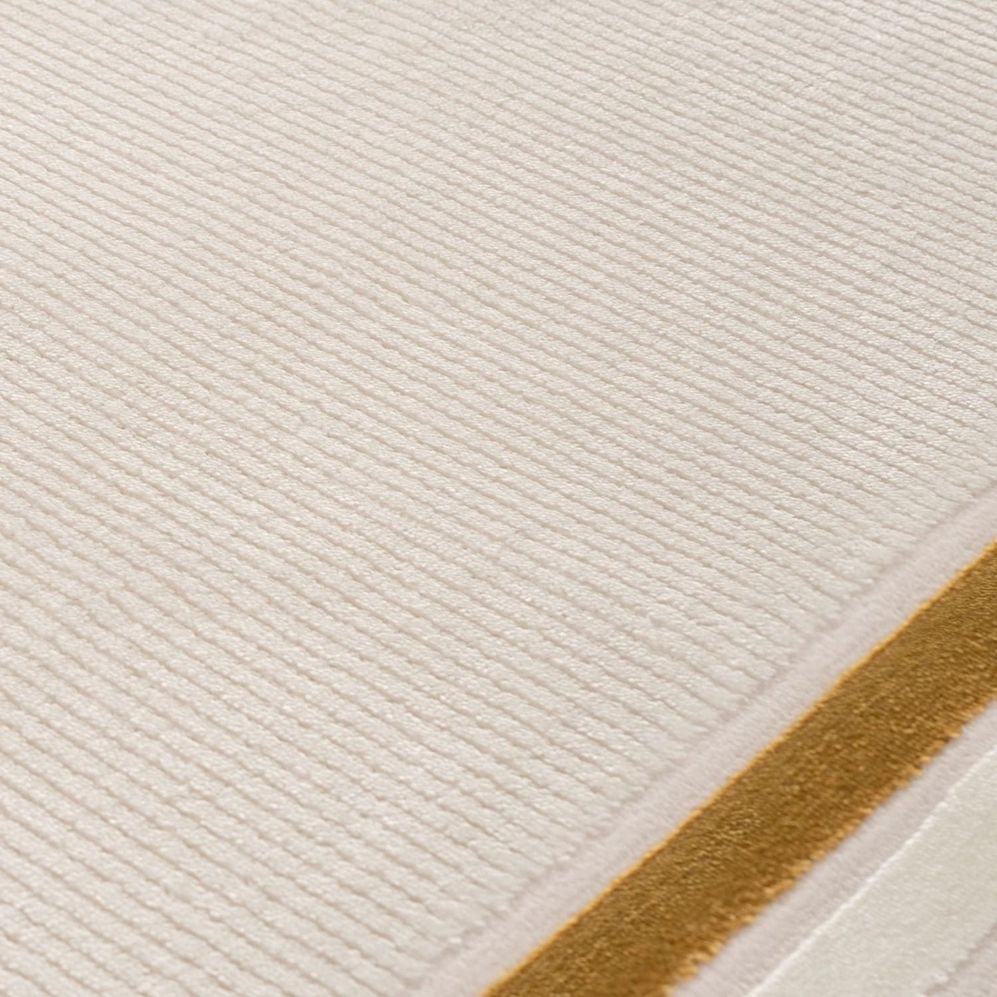 Carmel Cream-Gold Bordered Rug | 6060